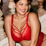 Elomi - Brianna Plunge BH Haute Red