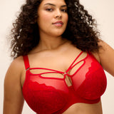Elomi - Brianna Plunge BH Haute Red