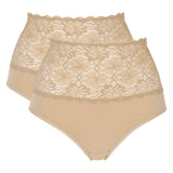 Damella - 2-pak Maxi Trusse Blonde Skin