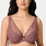 LingaDore - Daily Triangle Plunge BH Cognac
