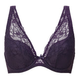 LingaDore - Daily Triangle Plunge BH Grape