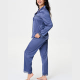 LingaDore - Pyjamas Sæt Satin 26 Nightshadow Grey