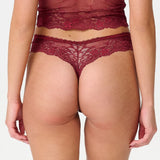 LingaDore - Daily String Ruby Wine Jacquard