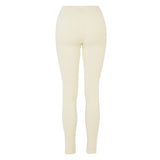 Damella - Victoria Merinould Leggings Ivory