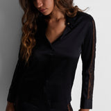 Aubade - Midnight Bluse Sort