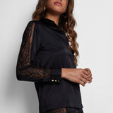 Aubade - Midnight Bluse Sort
