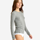 JBS of Denmark - Cashmere Blend Langærmet Lys Grå