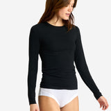 JBS of Denmark - Cashmere Blend Langærmet Sort