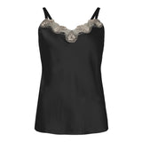 Lady avenue - Silke Top med Blonde Black/Gold