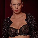 Aubade - Love Vertigo Balconette BH Sort