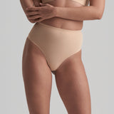 Bye bra - Usynlig String Trusse Beige