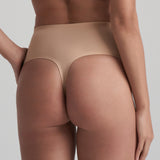 Bye bra - Usynlig String Trusse Beige