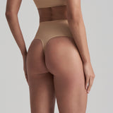 Bye bra - Usynlig String Trusse Beige