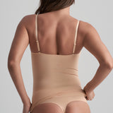 Bye bra - Usynlig Top Beige