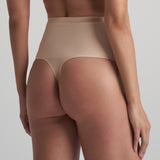 Bye bra - Talje Kontrol String Trusse Beige