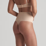Bye bra - Talje Kontrol String Trusse Beige