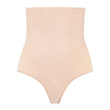 Bye bra - Soft Touch Højtaljet String Beige