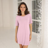 Lady avenue - Bambus Bigshirt Pink Nectar