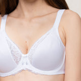 Triumph - Modern Lace+ Cotton Fullcup Hvid