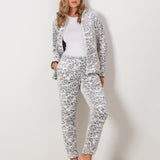 Trofé - Grey Leo Hjemmesæt i Fleece Grey Leo
