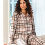 Trofé - Flannel Pyjamas Brun