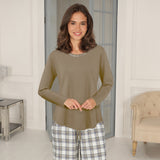 Lady avenue - Bambus Pyjamas Brown
