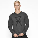 JBS of Denmark Herre - Bambus T-Shirt Langærmet Mørk