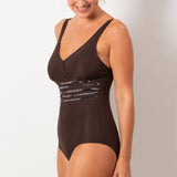 Trofé - Badedragt Solid Brown Madeira