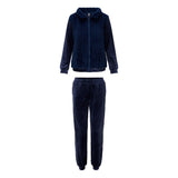 LingaDore - Homewear Fleece Sæt 26 Black Iris