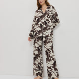 Aruelle - Bianca Pyjamas Brown/Cream