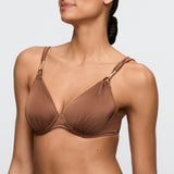 Marie Jo - Hello Sunset Hjerteformet Bikini Top Sepia