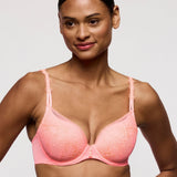 Marie Jo - Annaelle Hjerteformet Neon Peach