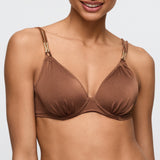 Marie Jo - Hello Sunset Hjerteformet Bikini Top Sepia