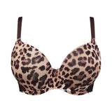 Primadonna - Giganni Hjerteformet BH Leopar