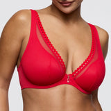 Primadonna - Wowgirl Plunge BH True Red