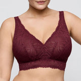 Primadonna - Salerno Bralette Evening Red