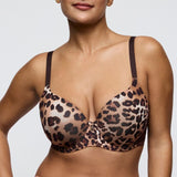 Primadonna - Giganni Hjerteformet BH Leopar