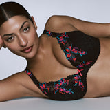 Primadonna - Miyara Plunge BH Floral Eclipse