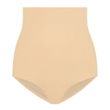 Byebra - Usynlig Højtaljet Trusse Beige