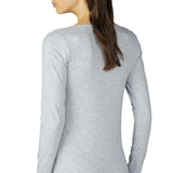 Mey - Cotton Pure Top L/æ Grey Melange