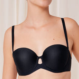 Triumph - Pure Micro Stropløs Bh Sort