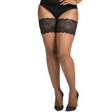 Bandelettes - Dolce Strumpeband med Spets Svart