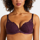 Aubade - Femme Passion Plunge Bh Wineberry