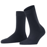 Falke - Clima Wool Strømpe Dark Navy