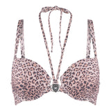 Lingadore - Vatteret Bikini Top Leopard Print