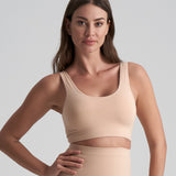 Byebra - Soft Touch Vendbar Bh Top Beige