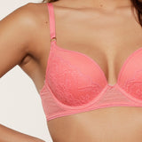 Lingadore - Push Up Bh Spiced Coral