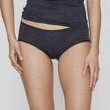 JBS of Denmark - Hipster Trosa Ull Mörkgrå Melange