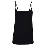 JBS of Denmark - Topp med smala band Bambu Svart