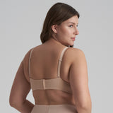 Byebra - Bh Til Dyb Udskæring Beige